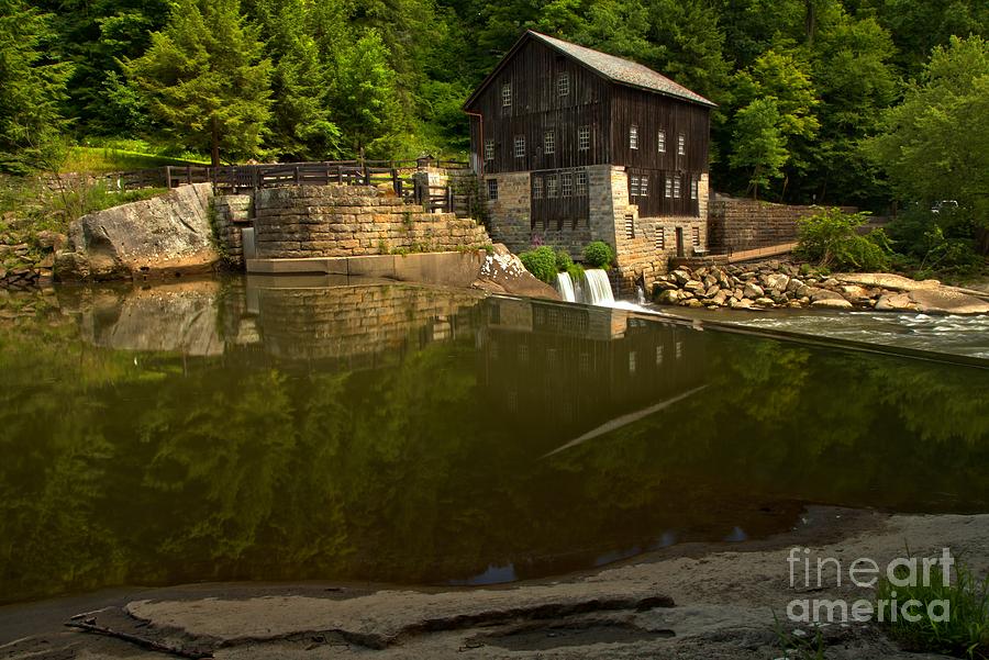 Lawrence County Grist Mill Photograph by Adam Jewell