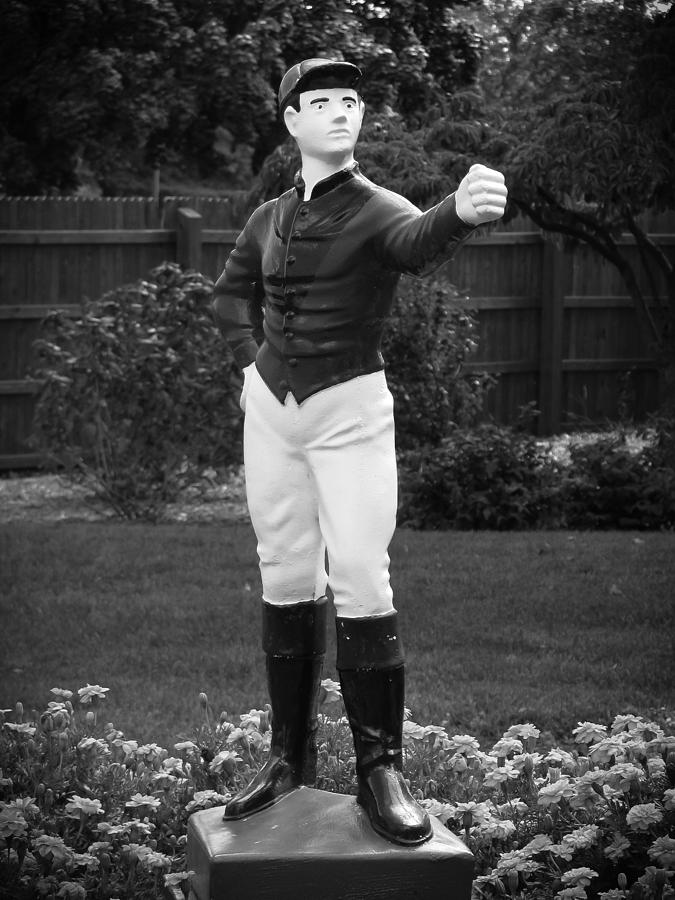 Lawn Jockey Photograph by Colleen Kammerer