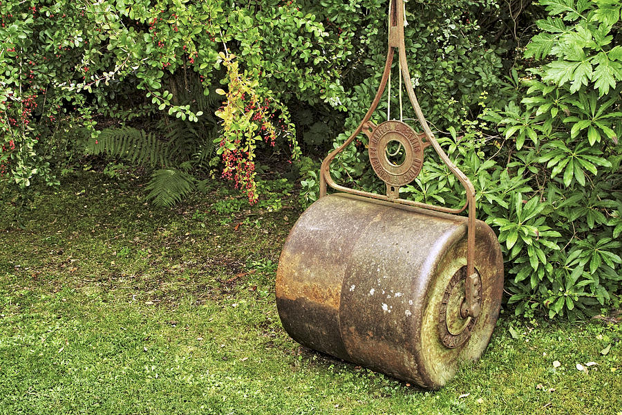 Lawn Roller at Cluny Gardens Photograph by Jason Politte