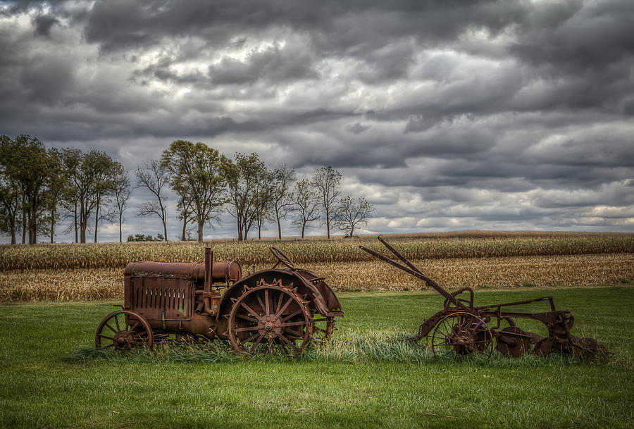Lawn Tractor Photograph by Ray Congrove