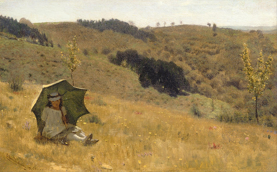 Sunny Days #2 Painting by Lawrence Alma-Tadema