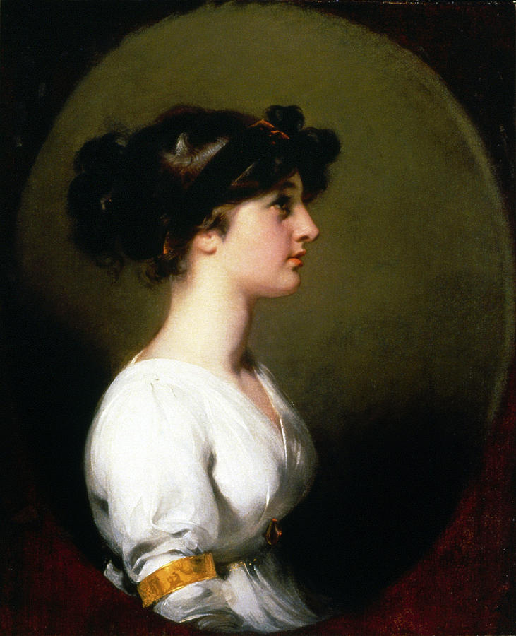 Portrait Painting - Lawrence Caroline Upton by Granger
