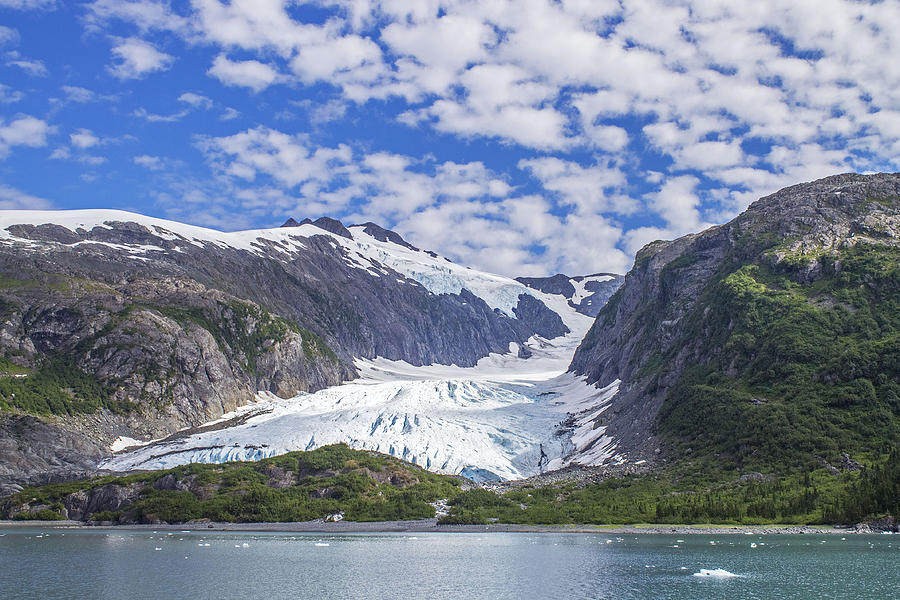 Lawrence Glacier Photograph by Saya Studios