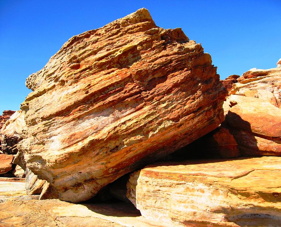 Layered Broome Rock Photograph by Vickie Roy-Sneddon - Pixels