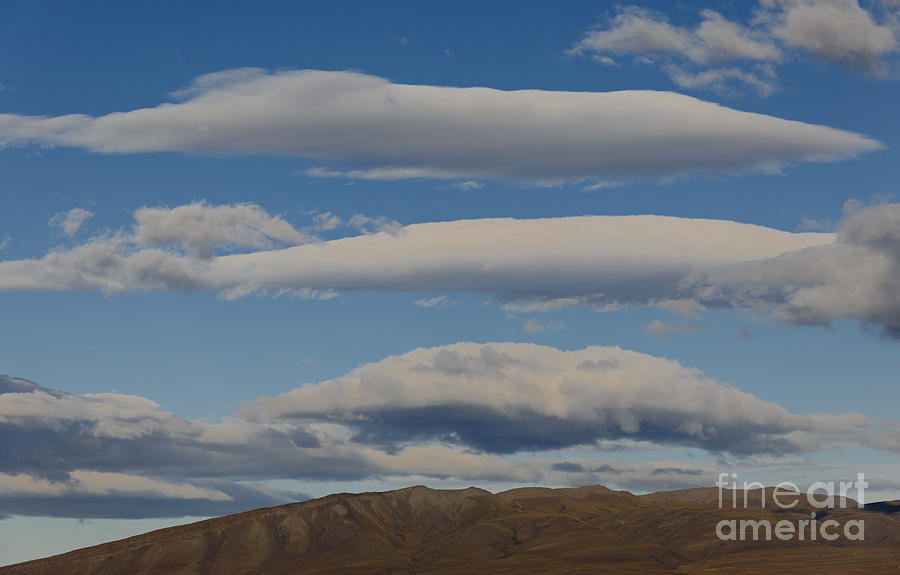 Layered Clouds Photograph by John Shaw