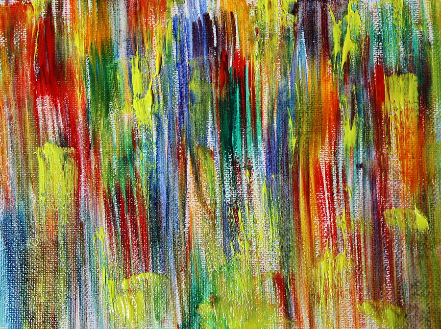 Abstract Painting - Layered Emotions by Tom Atkins