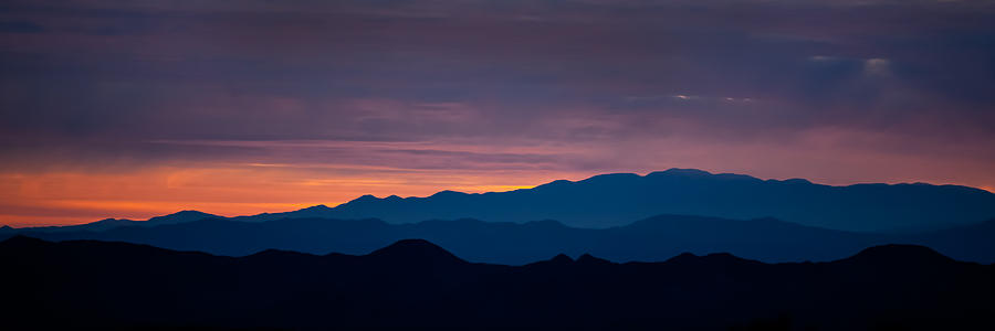 Layers - The Mojave I Photograph by Peter Tellone