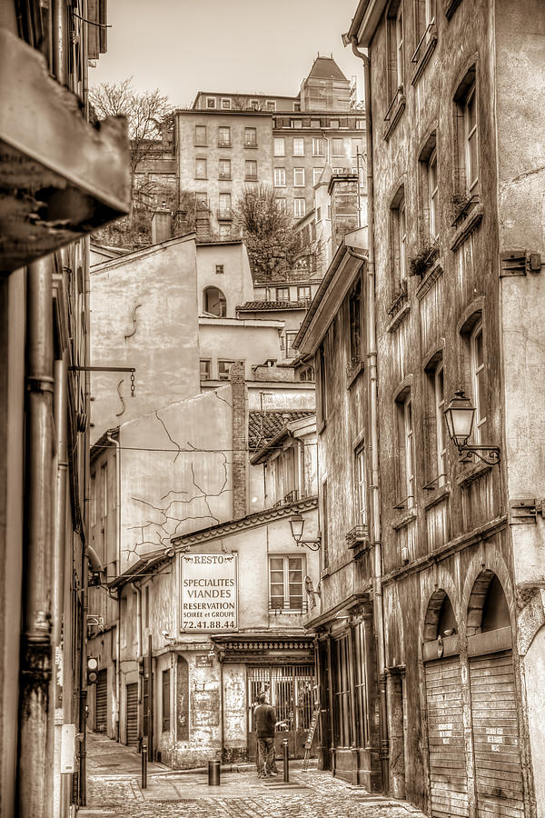 Architecture Photograph - Layers of Old Lyon by W Chris Fooshee