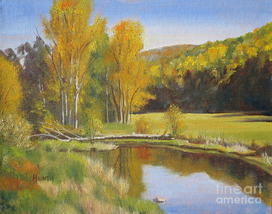 Lazy River Painting by Shirley Braithwaite Hunt