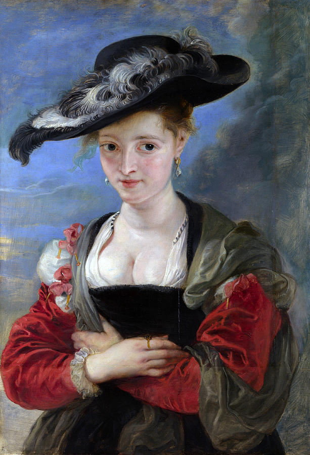 Le Chapeau De Paille Digital Art by Peter Paul Rubens