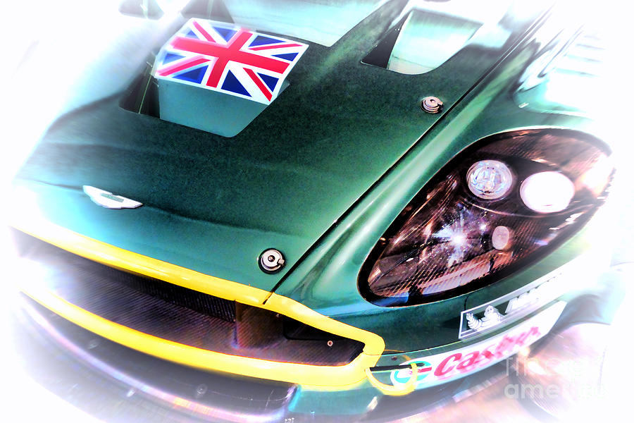 Car Photograph - Le Mans 2005 Aston Martin DRB 9 GT by Olivier Le Queinec