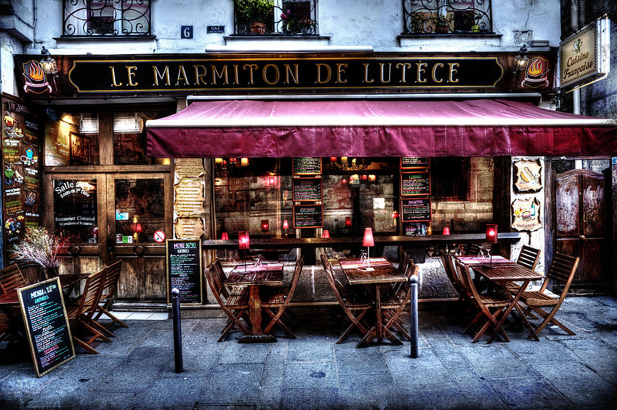 Le Marmiton De Lutece Paris France Photograph by Evie Carrier