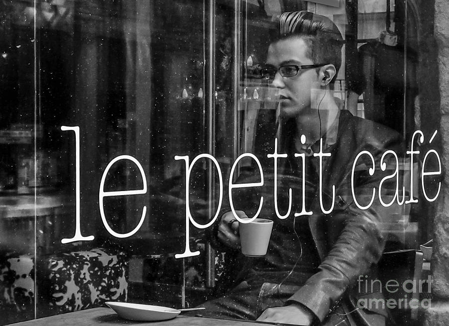 le petit cafe Montreal Photograph by Amy Fearn