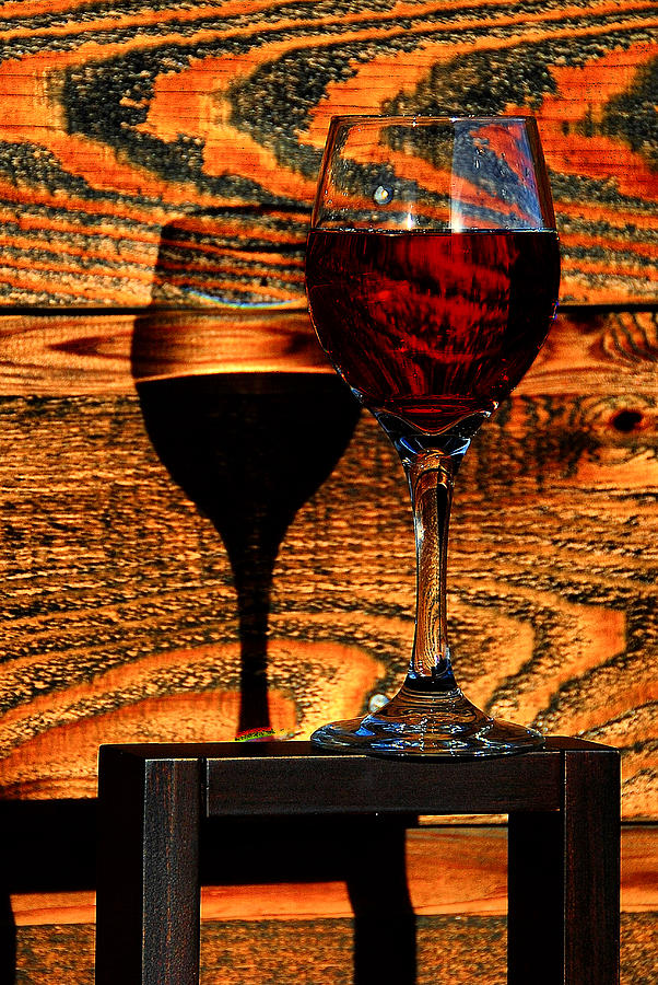Wine Photograph - Le Rouge et le Noir by Andrei SKY