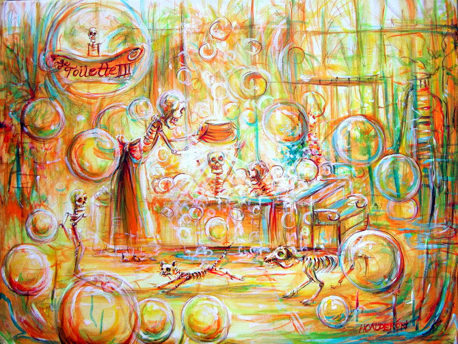 Le Toilette III Painting by Heather Calderon