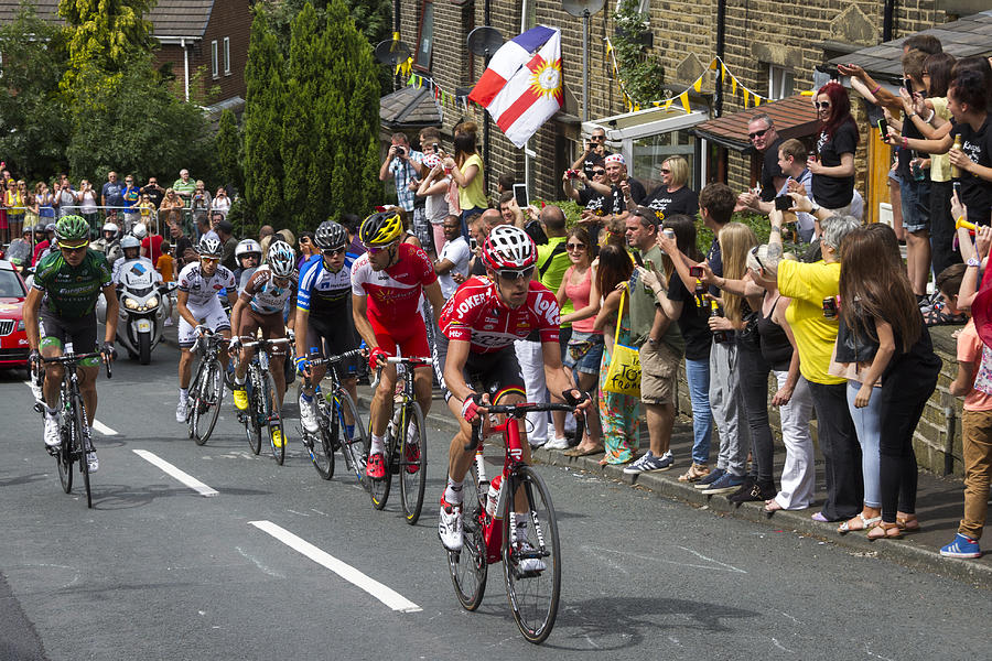 Summer Photograph - Le Tour de France 2014 - 9 by Chris Smith
