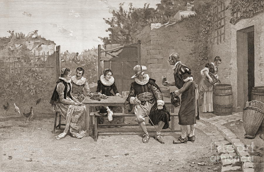 Le Vin Nouveau 1894 Photograph by Padre Art