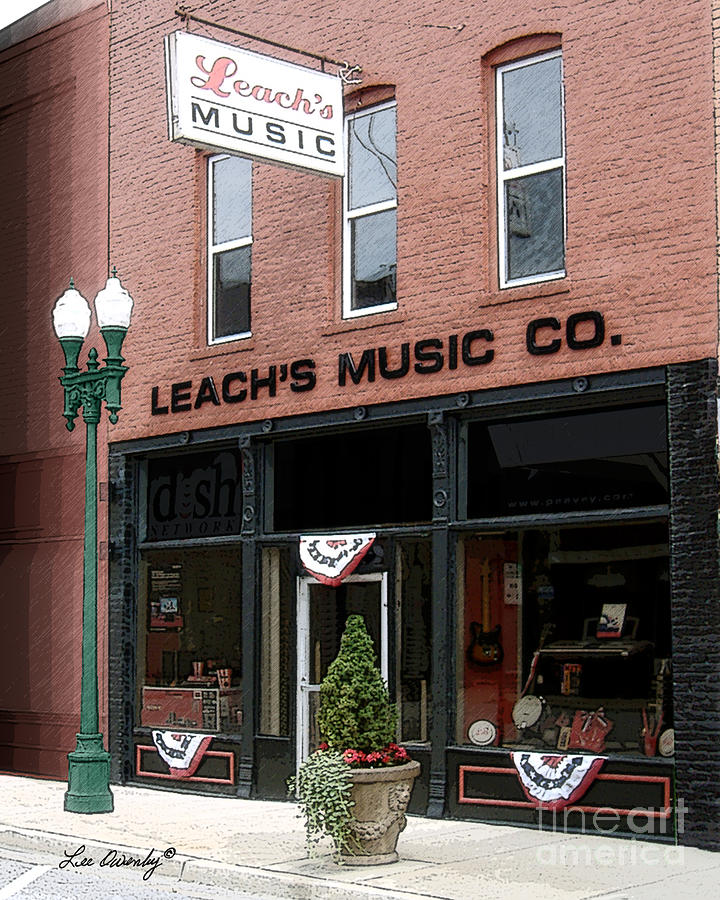 Leachs Music Photograph by Lee Owenby