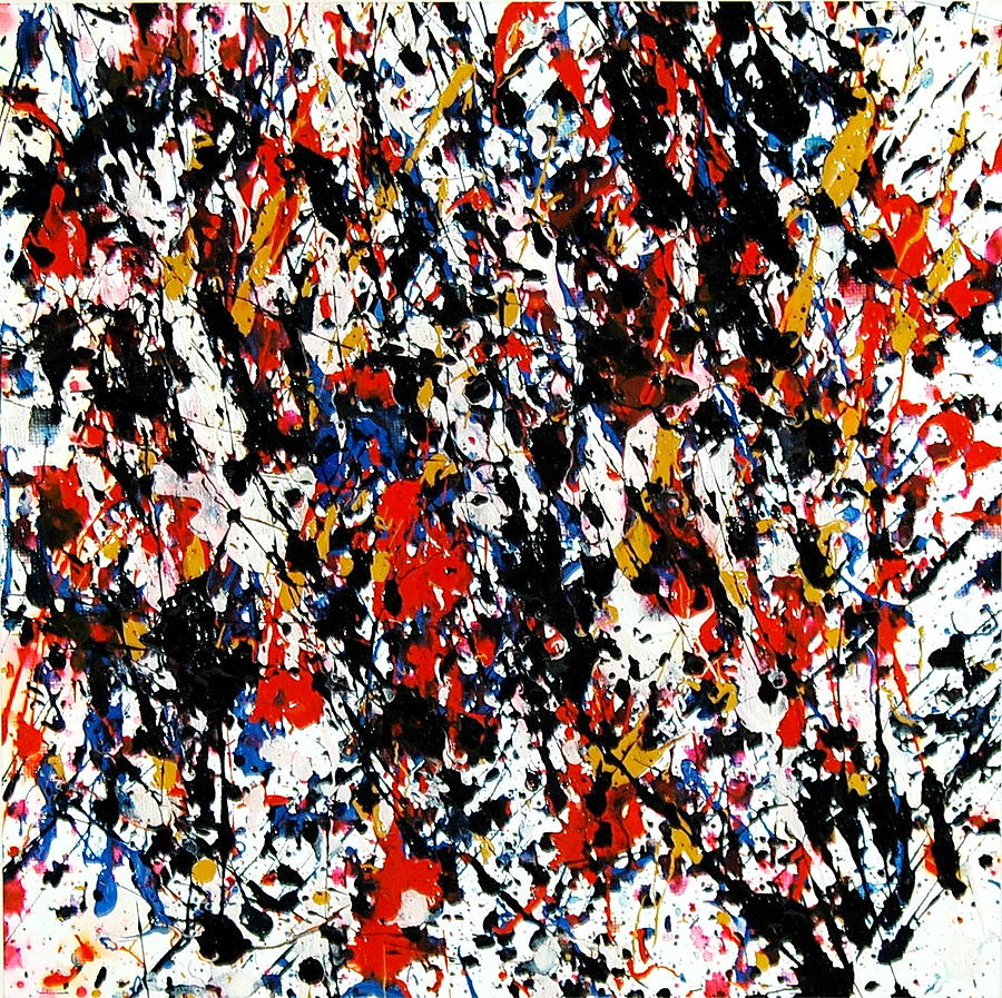 Abstract Painting - Lead Vocal by Sue McElligott Abstract Painting - Lead Vocal by Sue McElligott