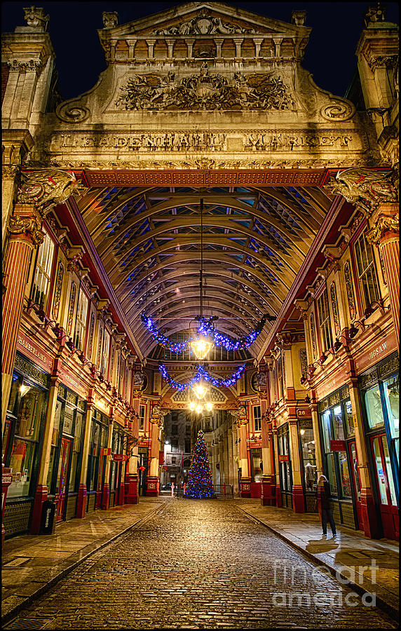 Leadenhall Christmas Lights Photograph by Jack Torcello