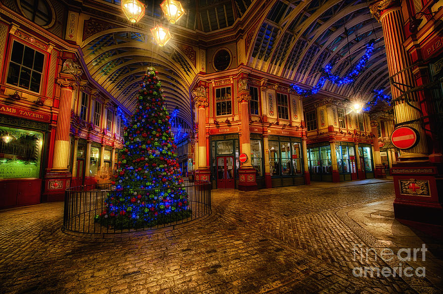 Leadenhall Market HDR 03 warm Photograph by Jack Torcello