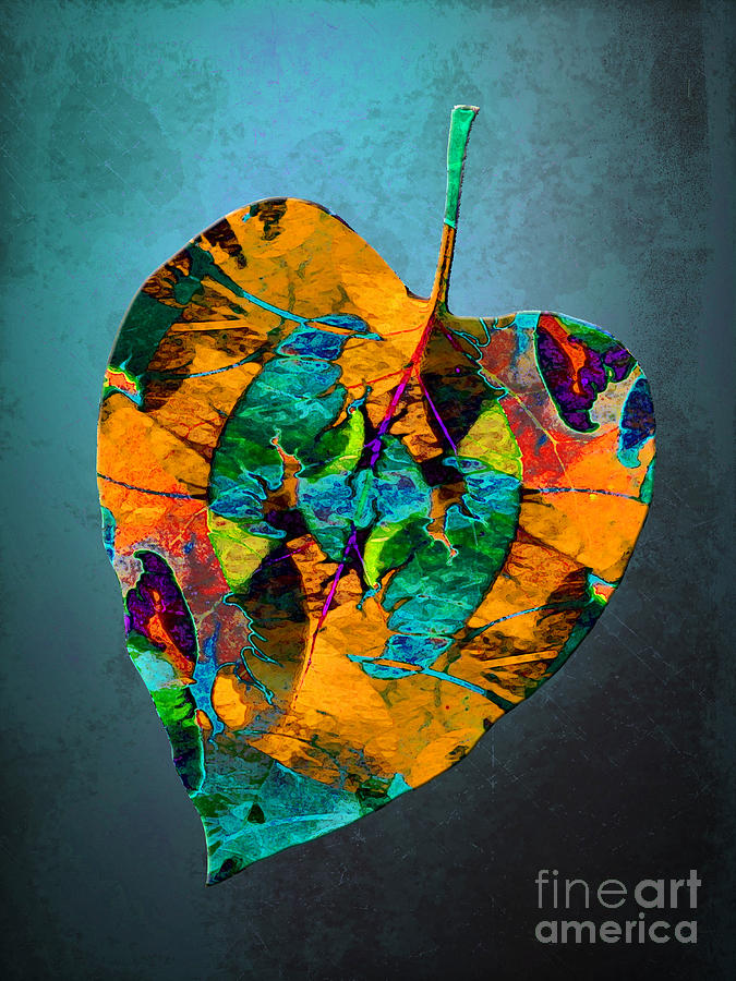 Leaf Decor Digital Art by Klara Acel