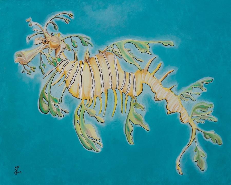 Leafy Sea Dragon Painting