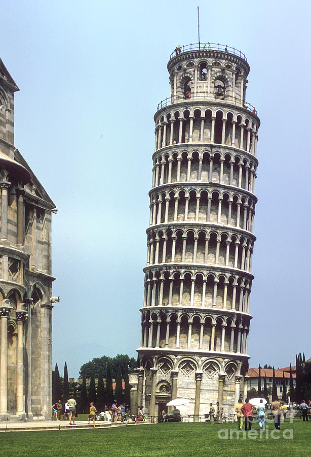Architecture Photograph - Leaning Tower by Bob Phillips