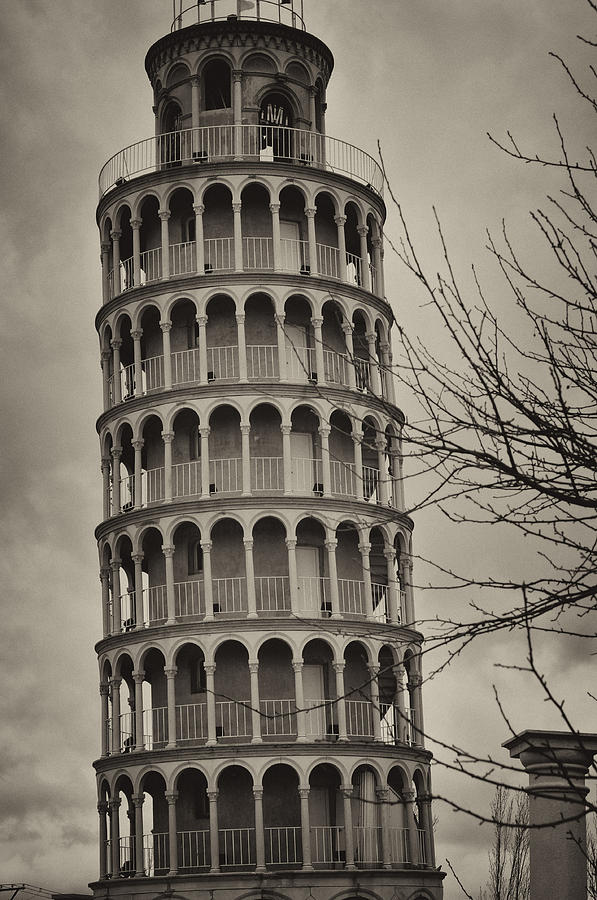 Leaning Tower Photograph by Miguel Winterpacht