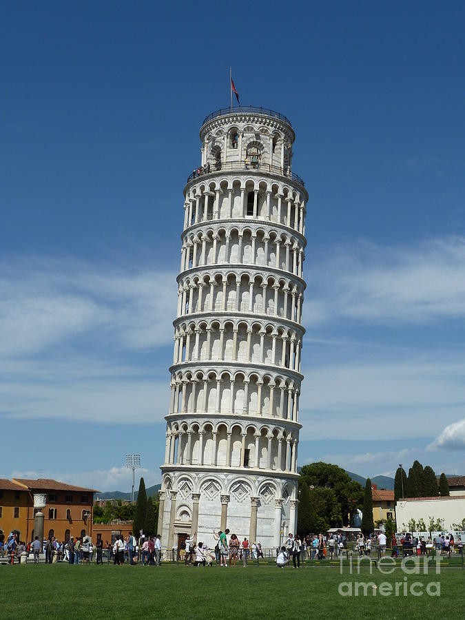 Leaning Tower of Pisa Photograph by Zori Minkova | Fine Art America