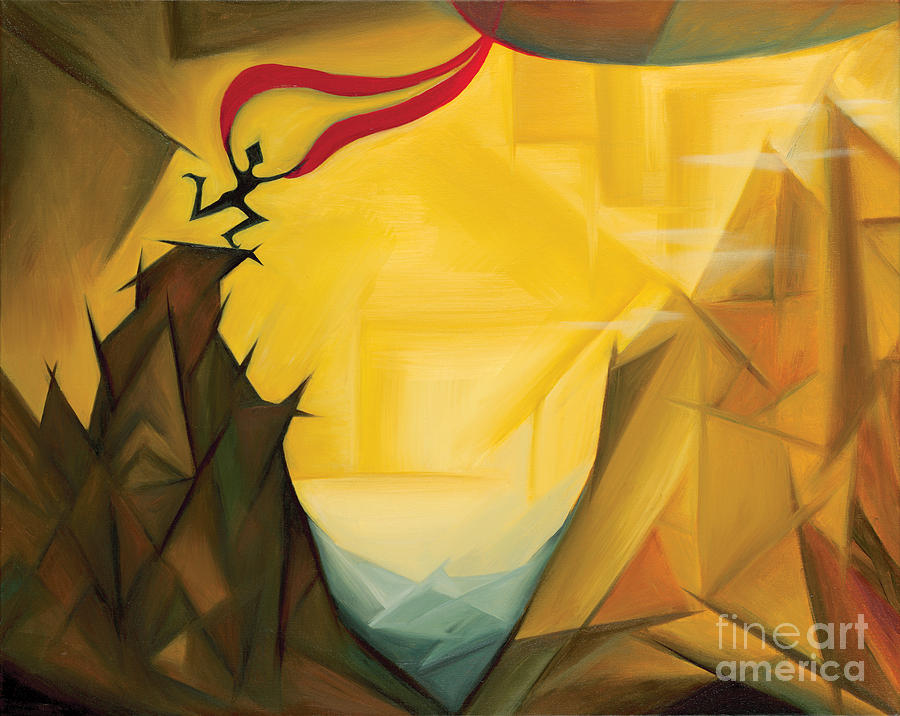 Leap Of Faith Painting by Tiffany Davis-Rustam