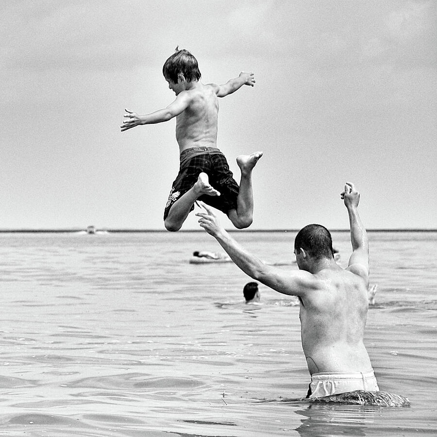Leap Photograph by Trever Miller Leap Photograph by Trever Miller