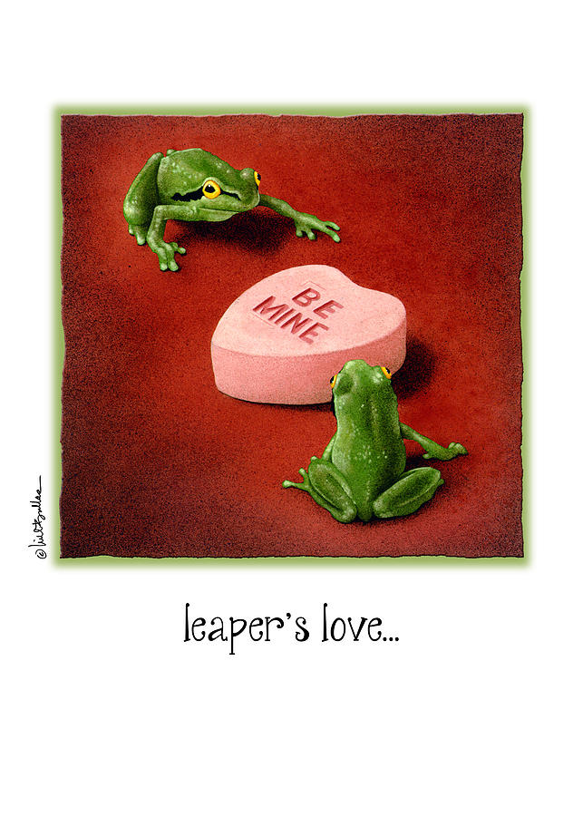 Leapers Love... Painting by Will Bullas