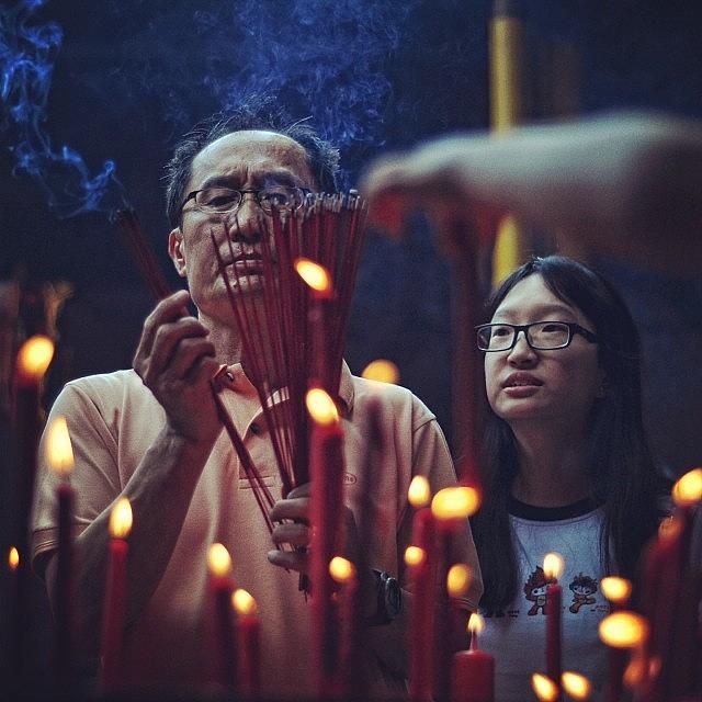 Buddha Photograph - Learn How To Burn Incense #petak9 by Dani Daniar