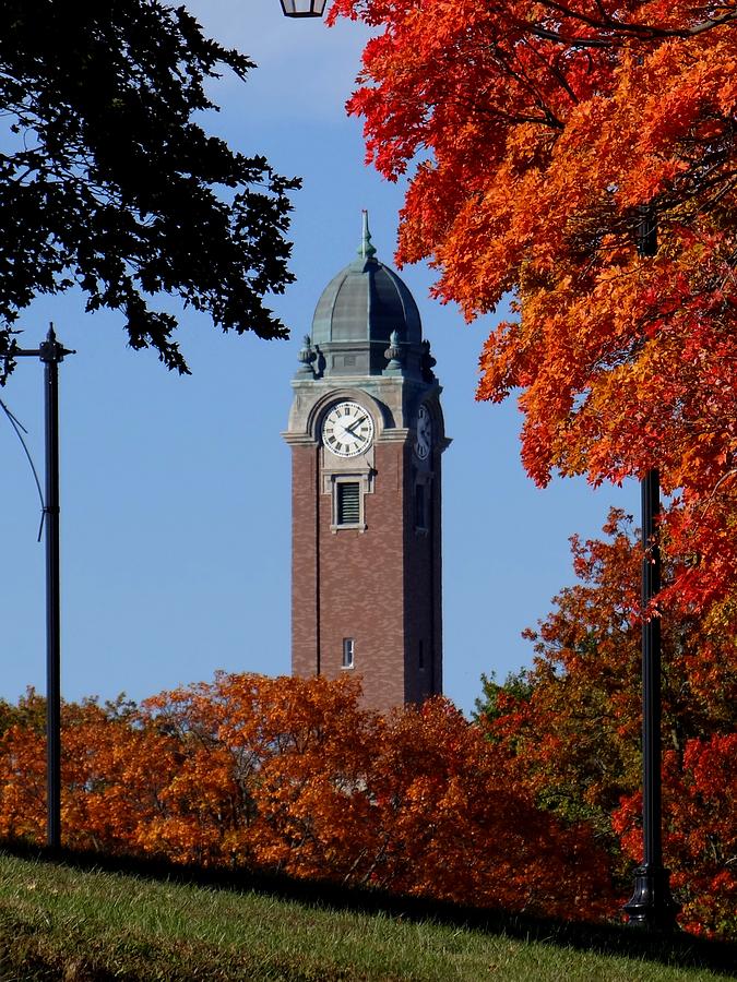 Leavenworth Grant Hall Tower Photograph by Keith Stokes