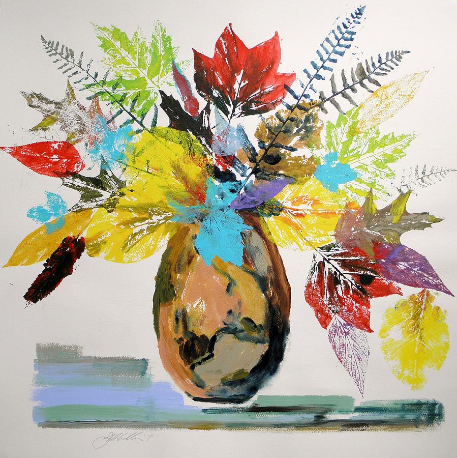 Leaves and Fronds Painting by John Williams