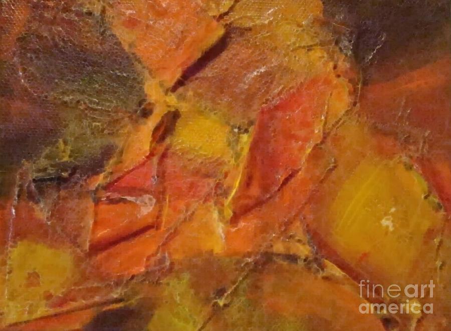 Abstract Painting - Leaves of Autumn  by Olivia Dickerson