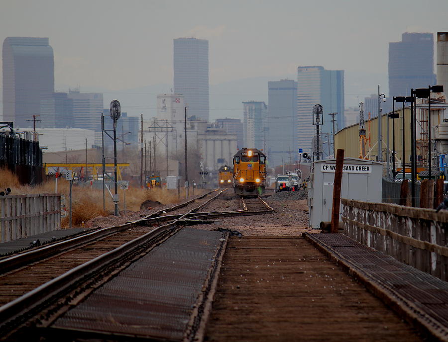 Leaving Denver Photograph by Trent Mallett