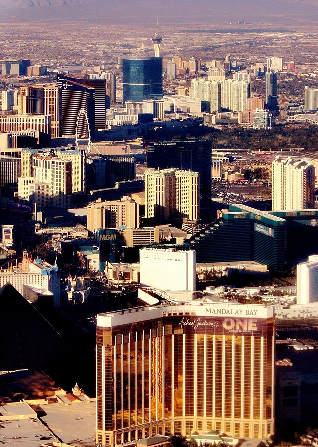 Leaving Las Vegas Photograph by Benjamin Yeager
