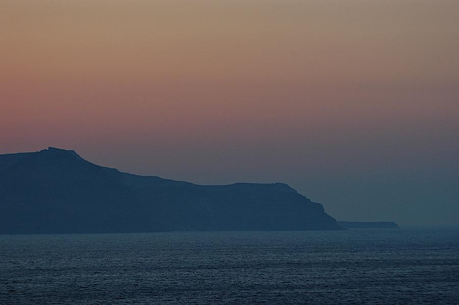 Leaving Santorini Photograph by Joseph Yarbrough