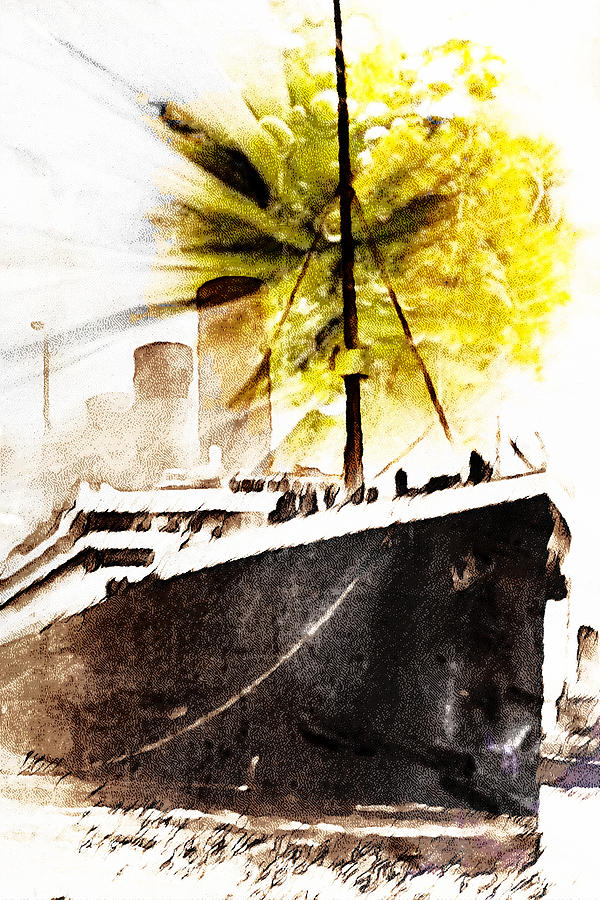 Leaving Ship Digital Art by Andrea Barbieri