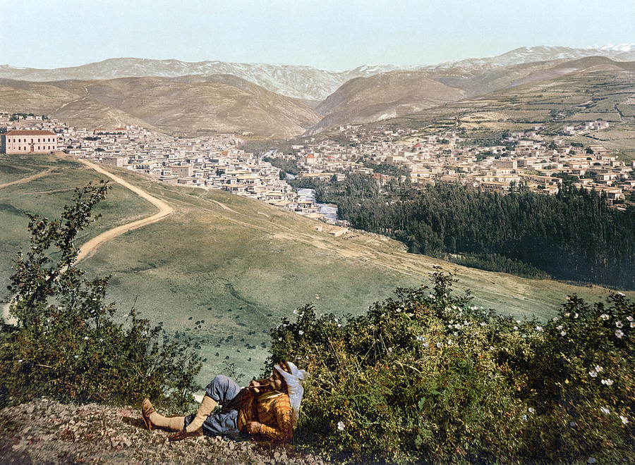 Lebanon Zahle, C1895 Photograph by Granger