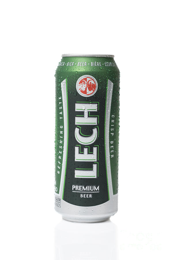 Beer Photograph - Lech Lager by Amanda Elwell