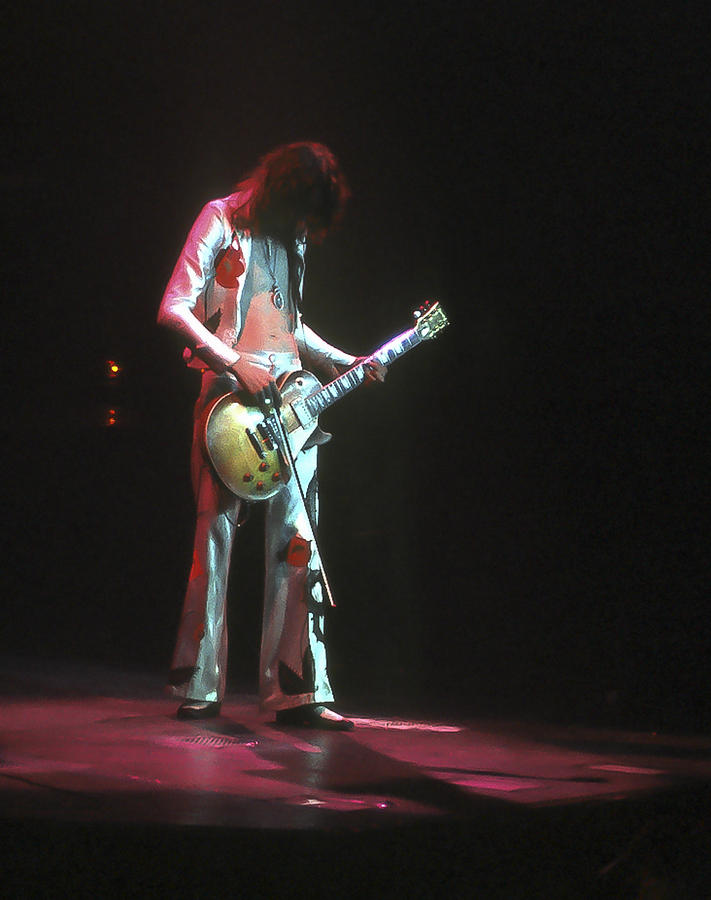 Jimmy Page Photograph - Led Zeppelin 3 by Joe  Gliozzo