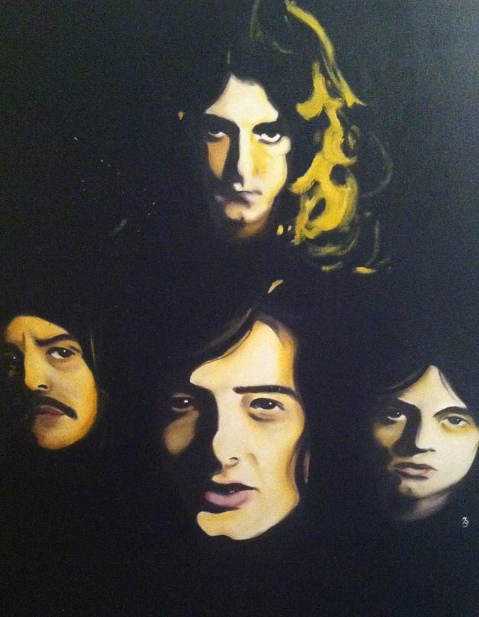 Led Zeppelin Painting by Matt Burke | Fine Art America