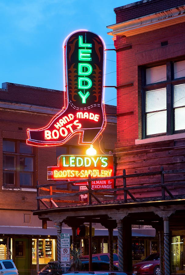 Leddy Hand Made Boots 031315 Photograph by Rospotte Photography
