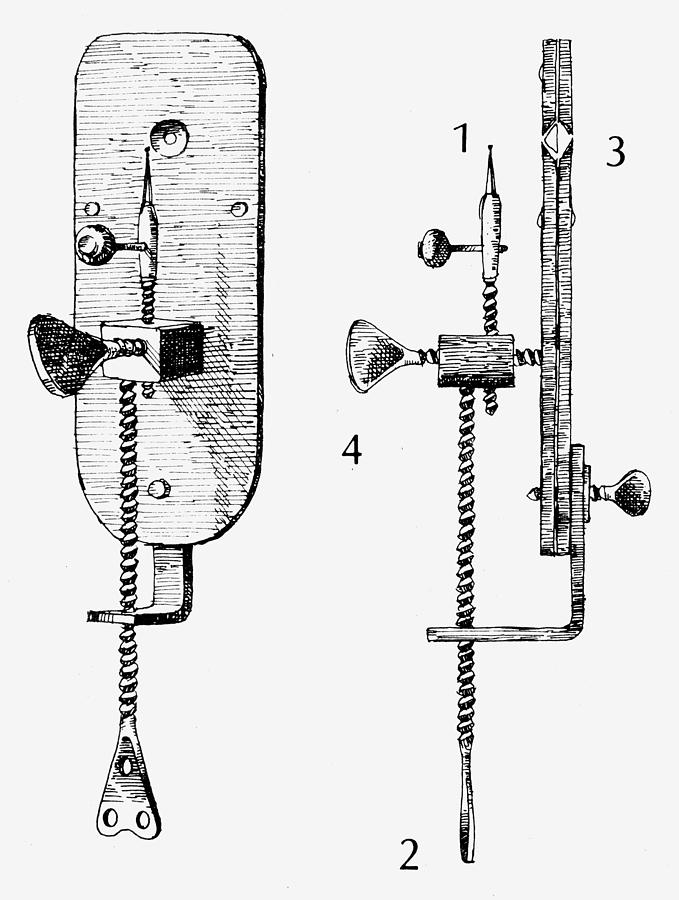 Anthony Photograph - Leeuwenhoek: Microscope by Granger
