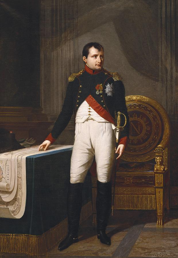 Portrait Photograph - Lefevre, Robert 1755-1830. Portrait by Everett