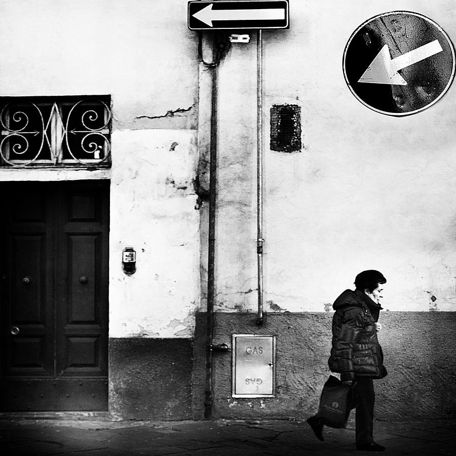 Left .... Absolutely! Photograph by Franco Maffei
