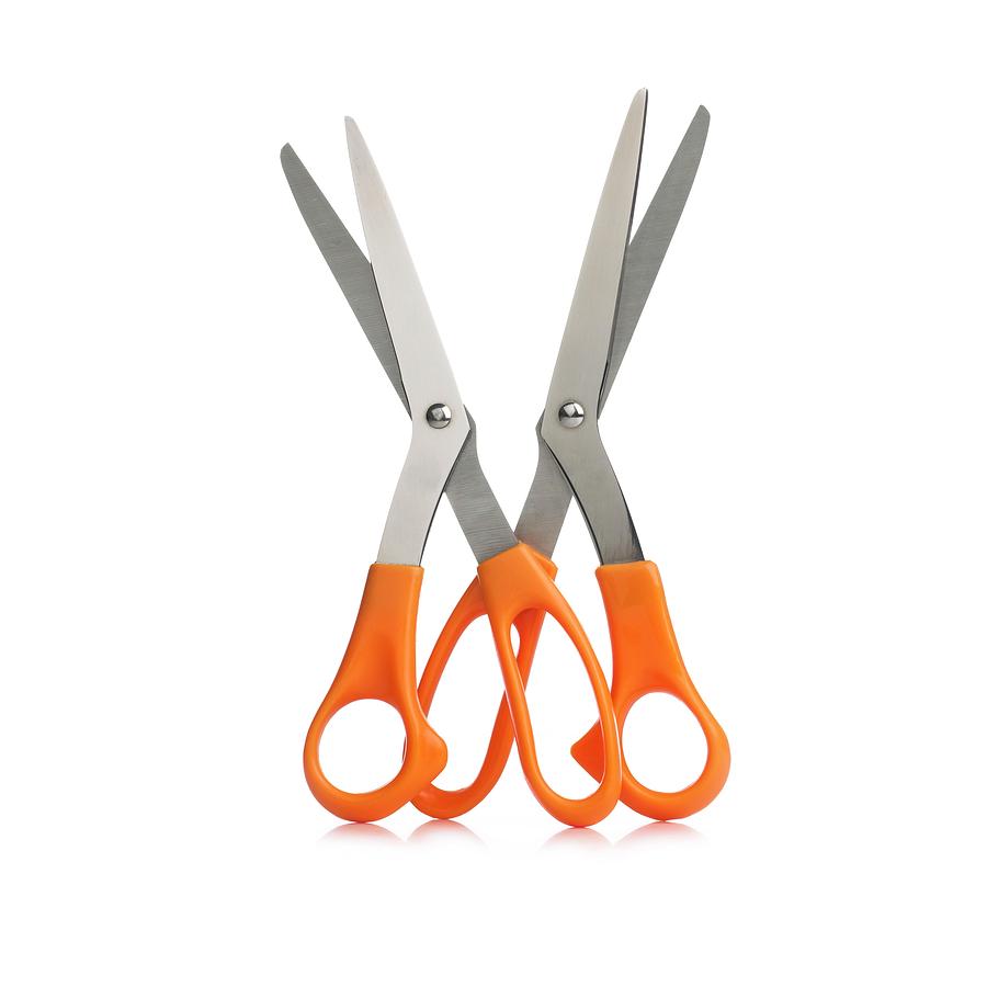 Left And Right Handed Scissors Photograph by Science Photo Library